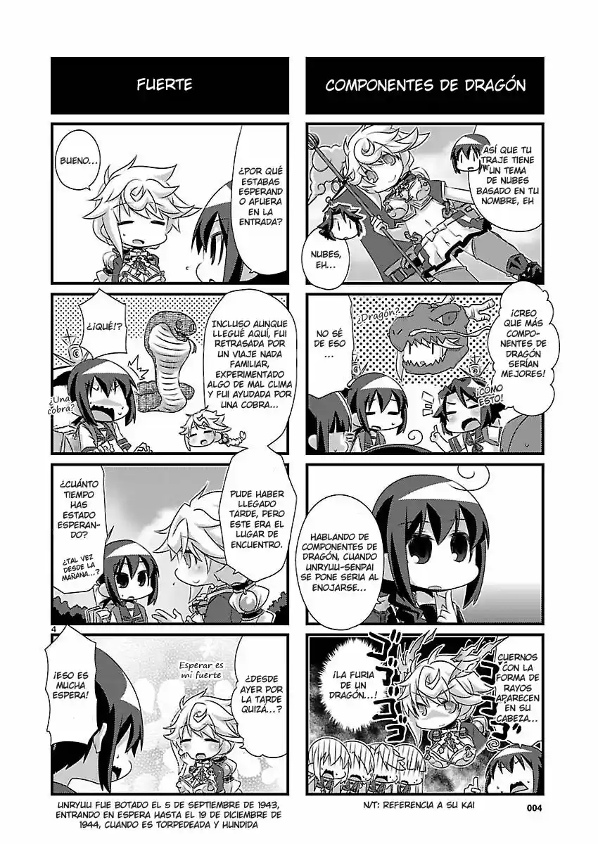 Kantai Collection 4-koma Comic: Fubuki- Ganbarimasu! (2013) - Capítulo 61 - Página 4 - LectorTMOo