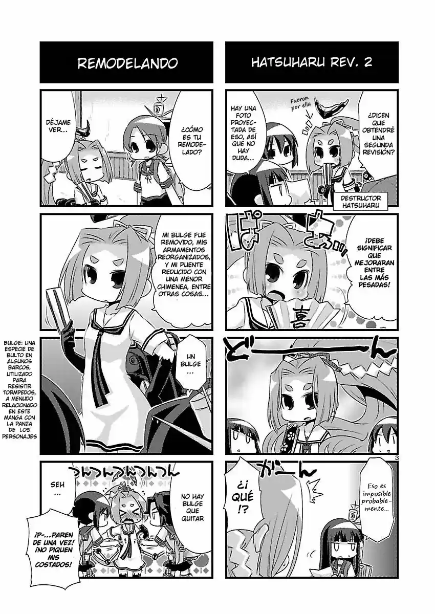 Kantai Collection 4-koma Comic: Fubuki- Ganbarimasu! (2013) - Capítulo 62 - Página 3 - LectorTMOo