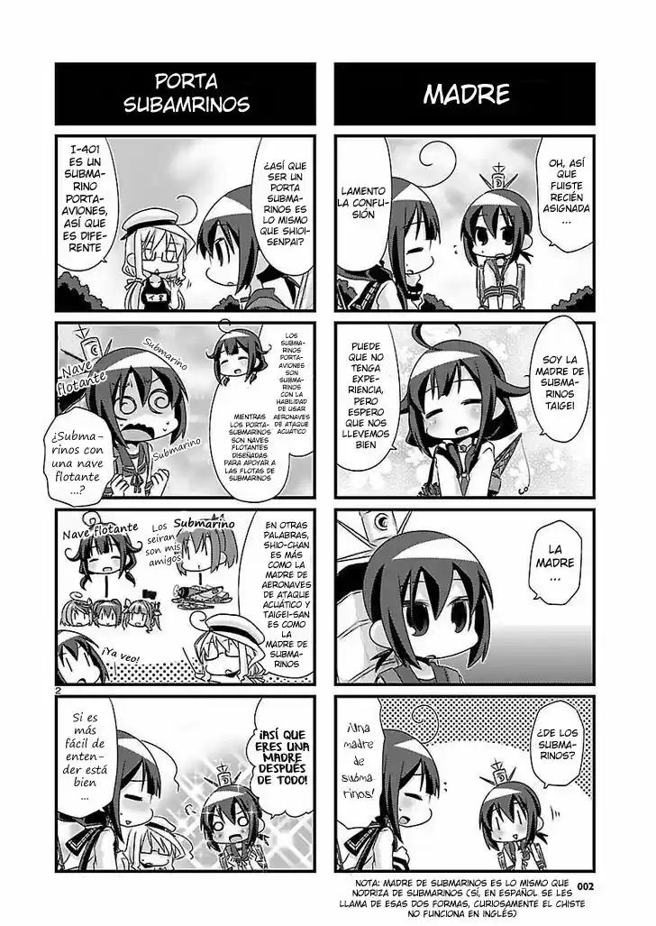 Kantai Collection 4-koma Comic: Fubuki- Ganbarimasu! (2013) - Capítulo 63 - Página 2 - LectorTMOo