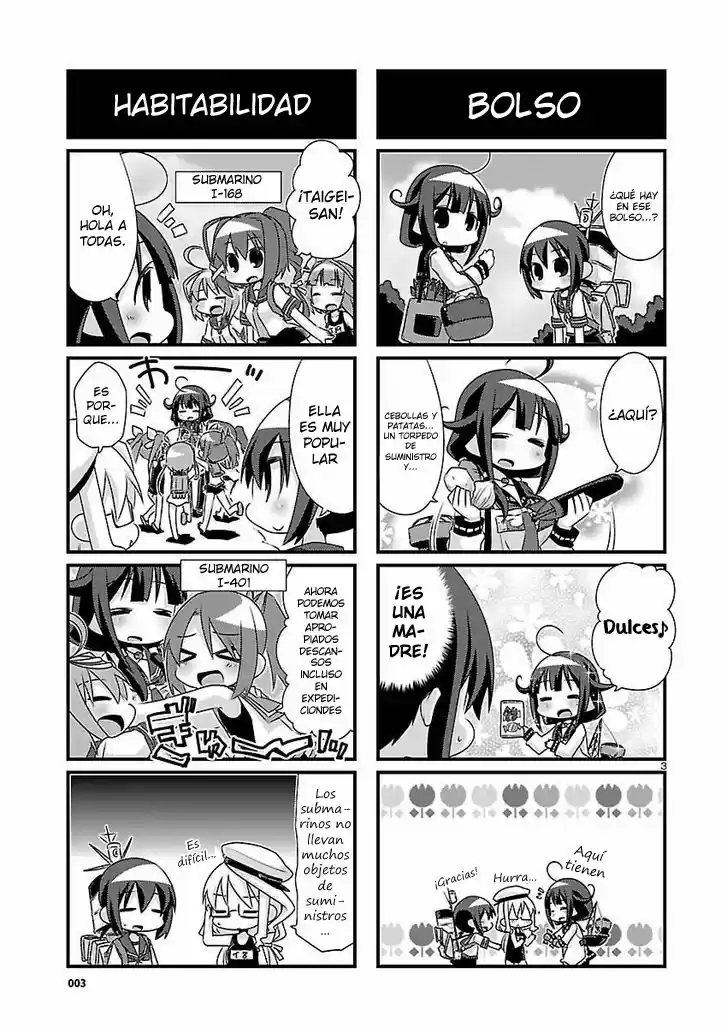 Kantai Collection 4-koma Comic: Fubuki- Ganbarimasu! (2013) - Capítulo 63 - Página 3 - LectorTMOo