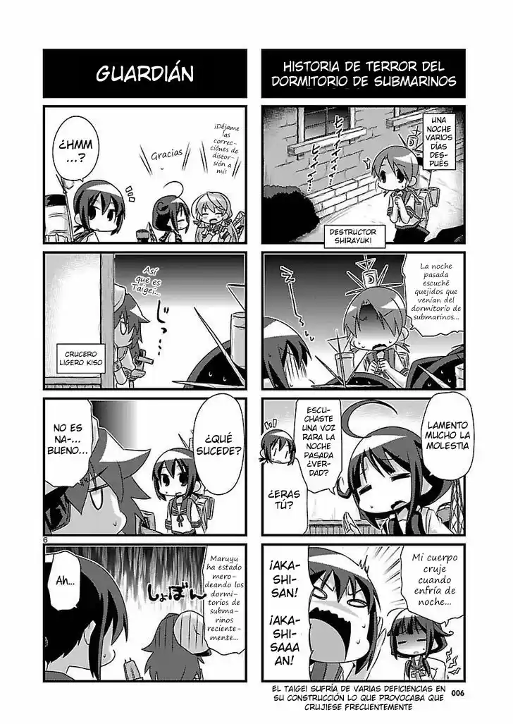 Kantai Collection 4-koma Comic: Fubuki- Ganbarimasu! (2013) - Capítulo 63 - Página 6 - LectorTMOo