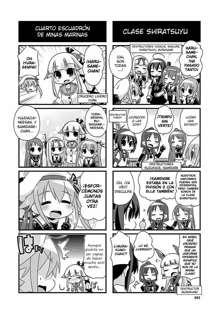 Kantai Collection 4-koma Comic: Fubuki- Ganbarimasu! (2013) - Capítulo 64 - Página 2 - LectorTMOo
