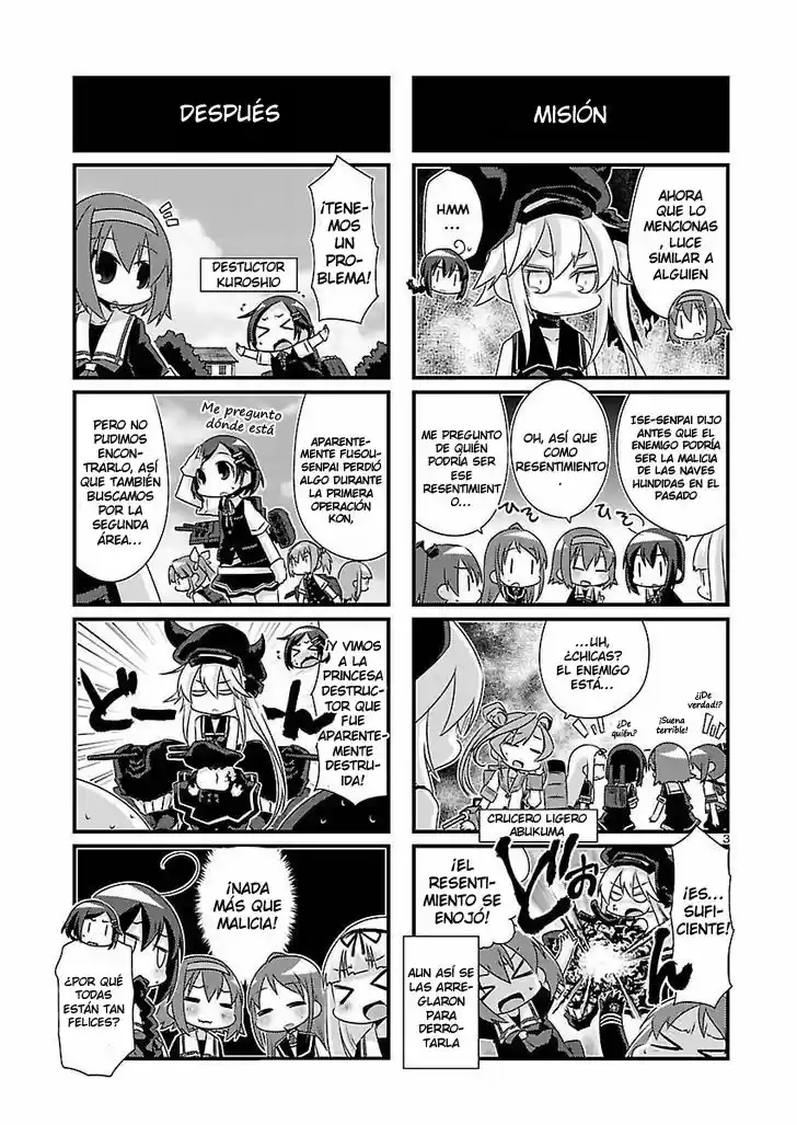 Kantai Collection 4-koma Comic: Fubuki- Ganbarimasu! (2013) - Capítulo 65 - Página 3 - LectorTMOo