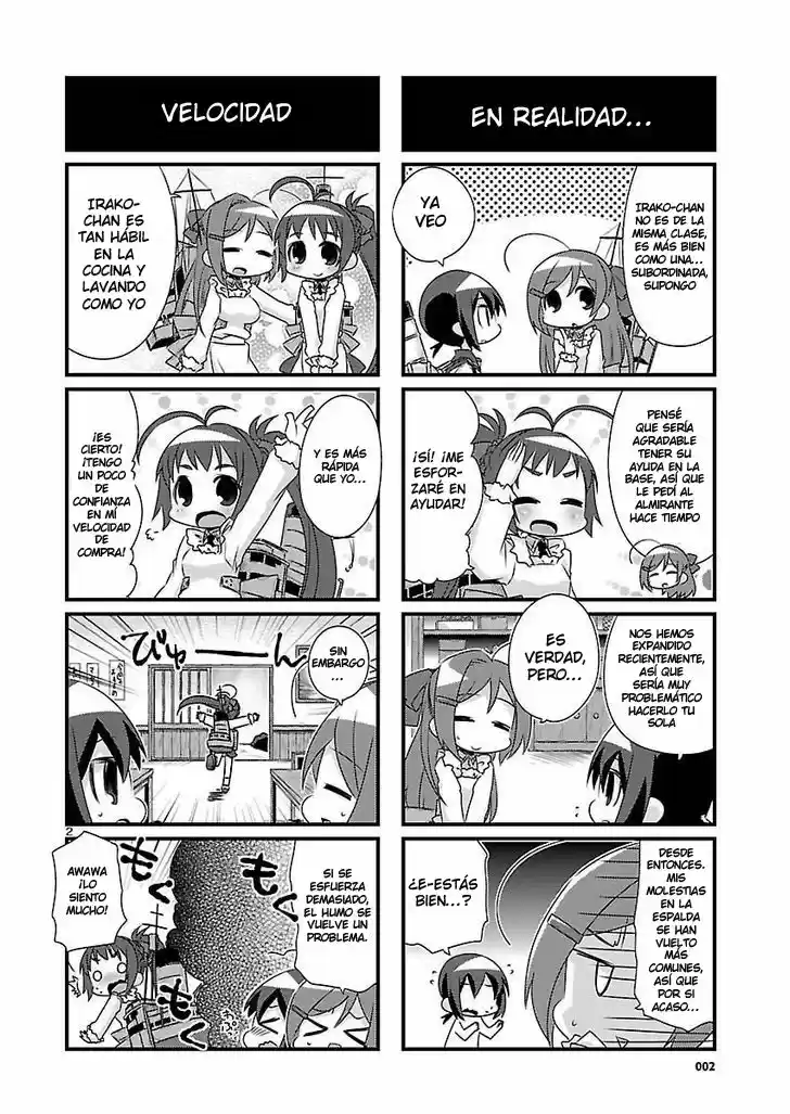 Kantai Collection 4-koma Comic: Fubuki- Ganbarimasu! (2013) - Capítulo 66 - Página 2 - LectorTMOo