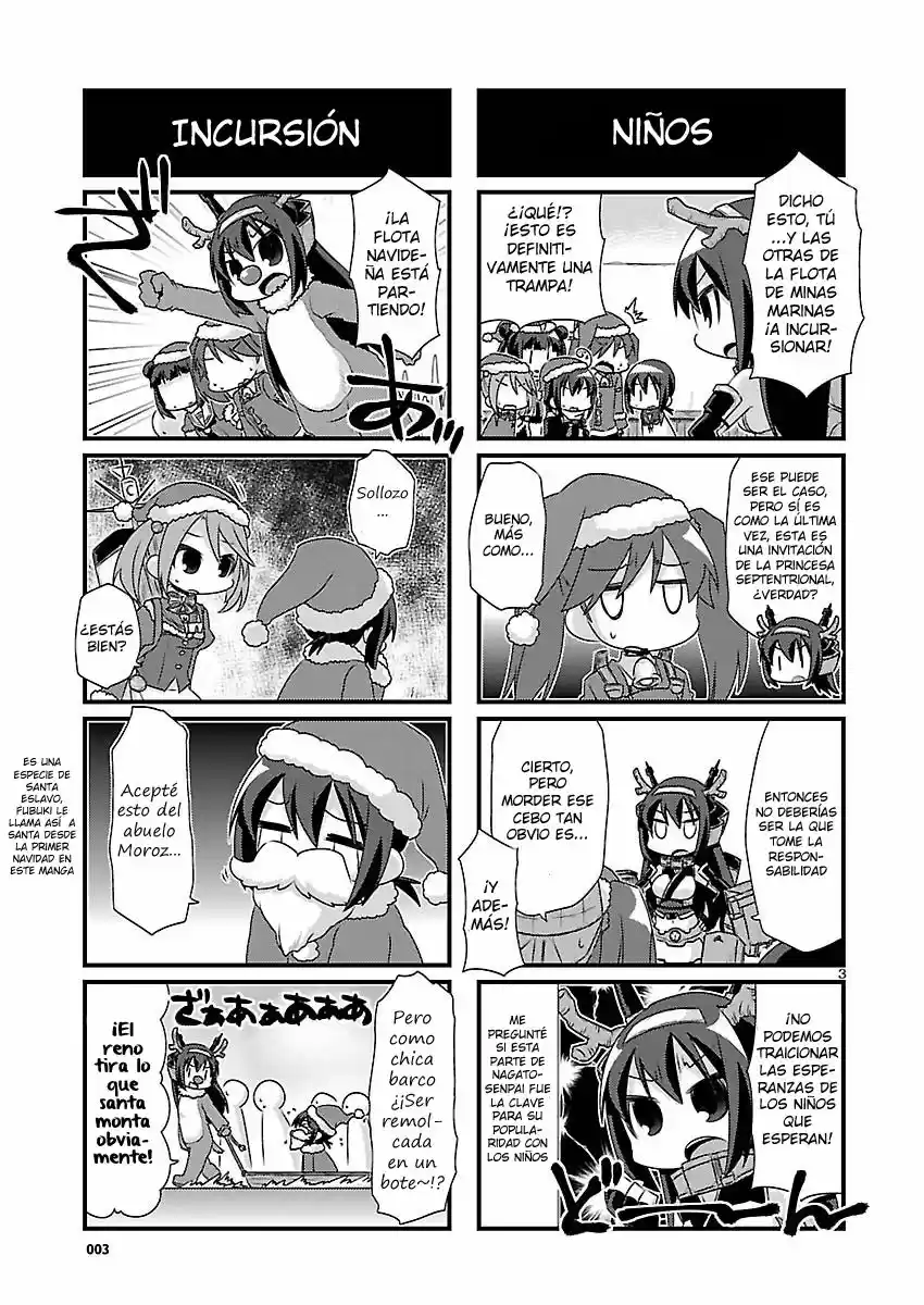Kantai Collection 4-koma Comic: Fubuki- Ganbarimasu! (2013) - Capítulo 67 - Página 3 - LectorTMOo