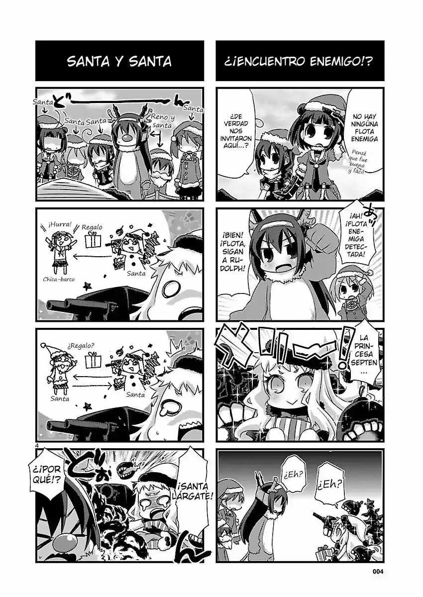 Kantai Collection 4-koma Comic: Fubuki- Ganbarimasu! (2013) - Capítulo 67 - Página 4 - LectorTMOo