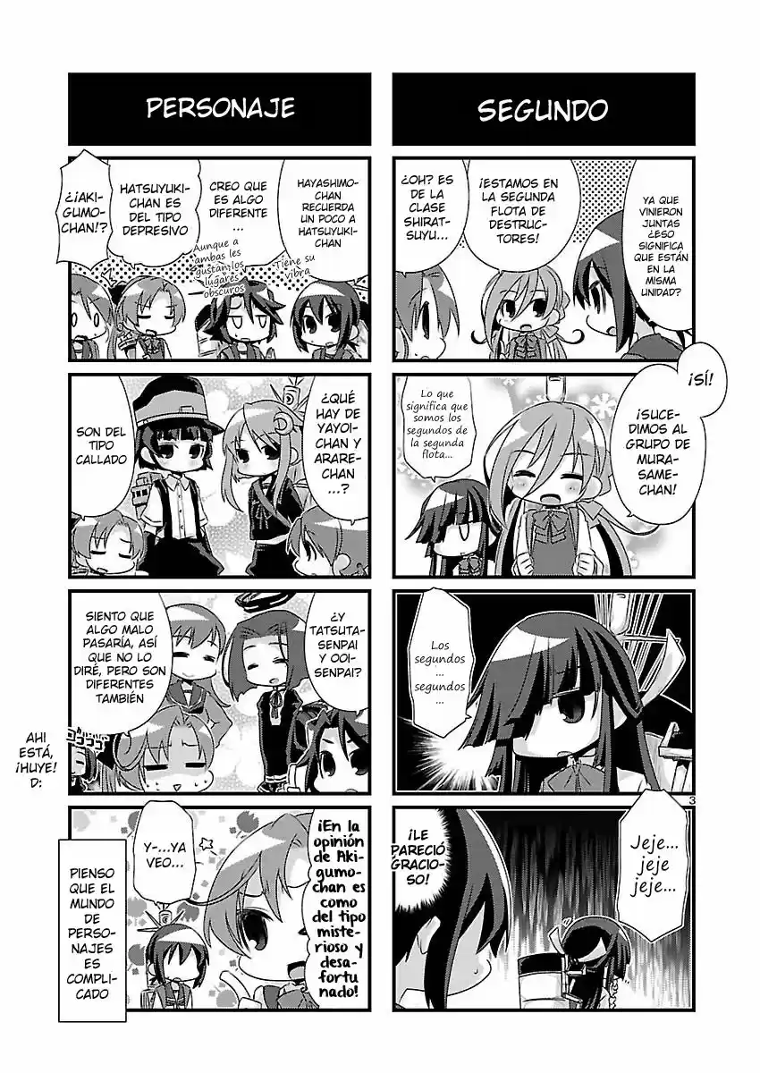 Kantai Collection 4-koma Comic: Fubuki- Ganbarimasu! (2013) - Capítulo 68 - Página 3 - LectorTMOo