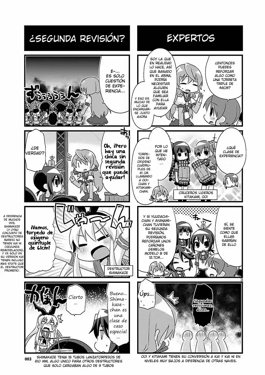 Kantai Collection 4-koma Comic: Fubuki- Ganbarimasu! (2013) - Capítulo 69 - Página 3 - LectorTMOo