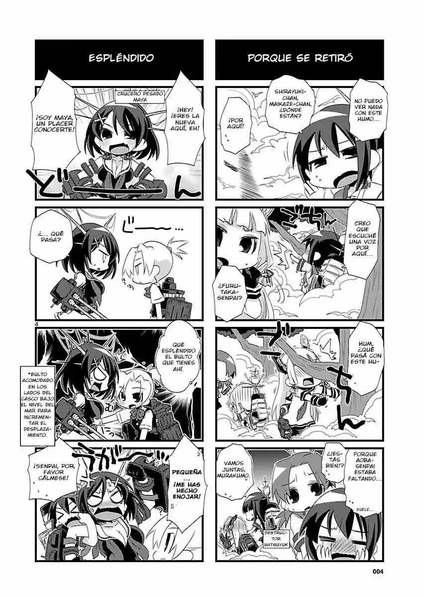 Kantai Collection 4-koma Comic: Fubuki- Ganbarimasu! (2013) - Capítulo 7 - Página 4 - LectorTMOo