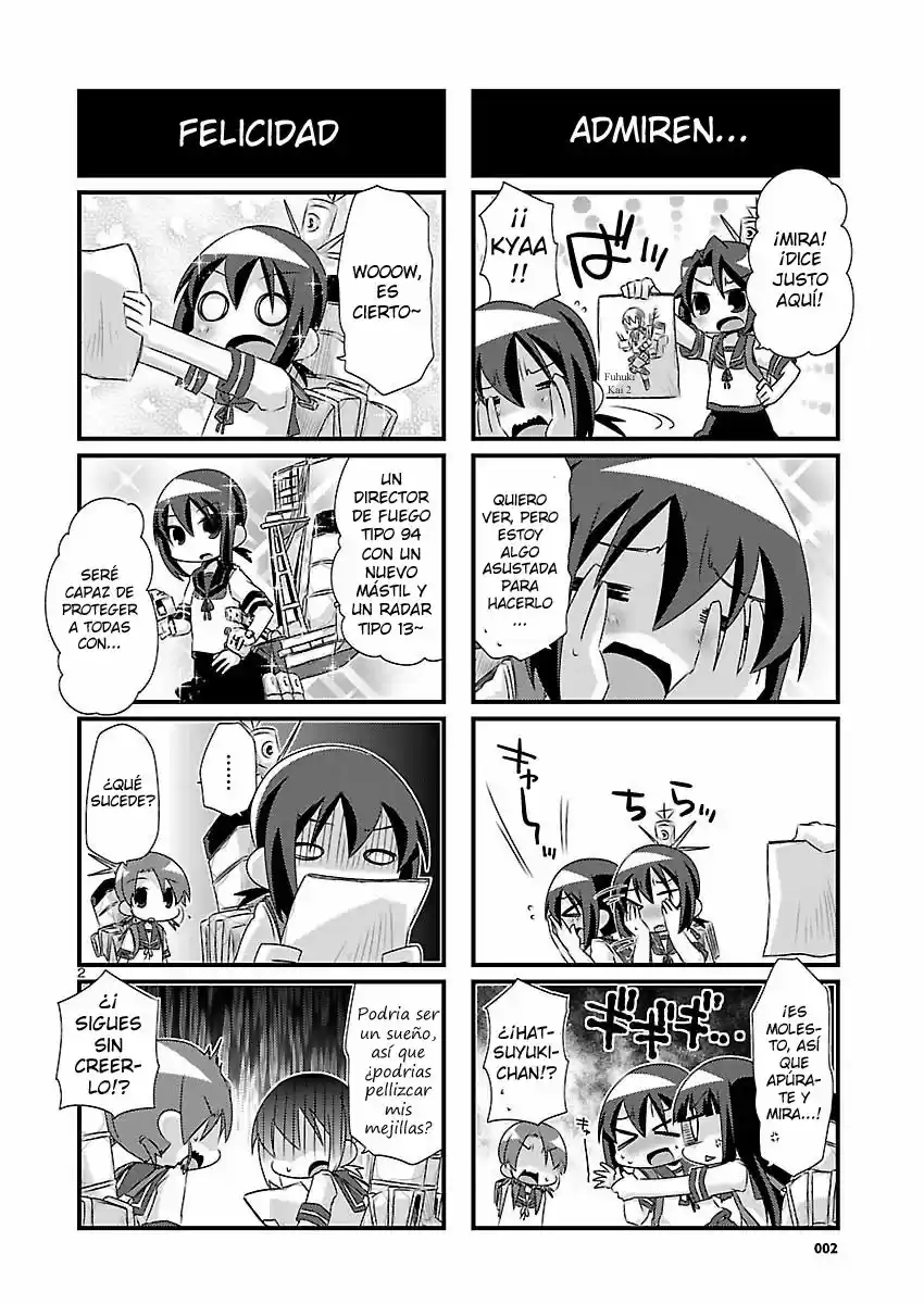 Kantai Collection 4-koma Comic: Fubuki- Ganbarimasu! (2013) - Capítulo 70 - Página 2 - LectorTMOo