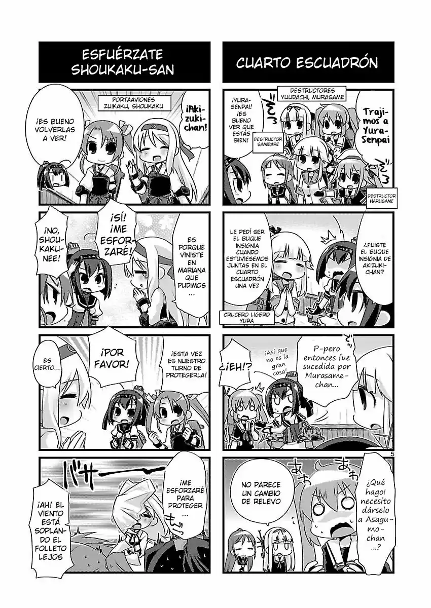Kantai Collection 4-koma Comic: Fubuki- Ganbarimasu! (2013) - Capítulo 71 - Página 5 - LectorTMOo