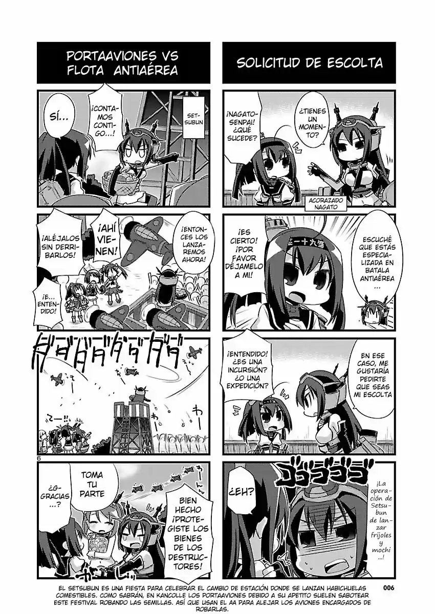 Kantai Collection 4-koma Comic: Fubuki- Ganbarimasu! (2013) - Capítulo 71 - Página 6 - LectorTMOo