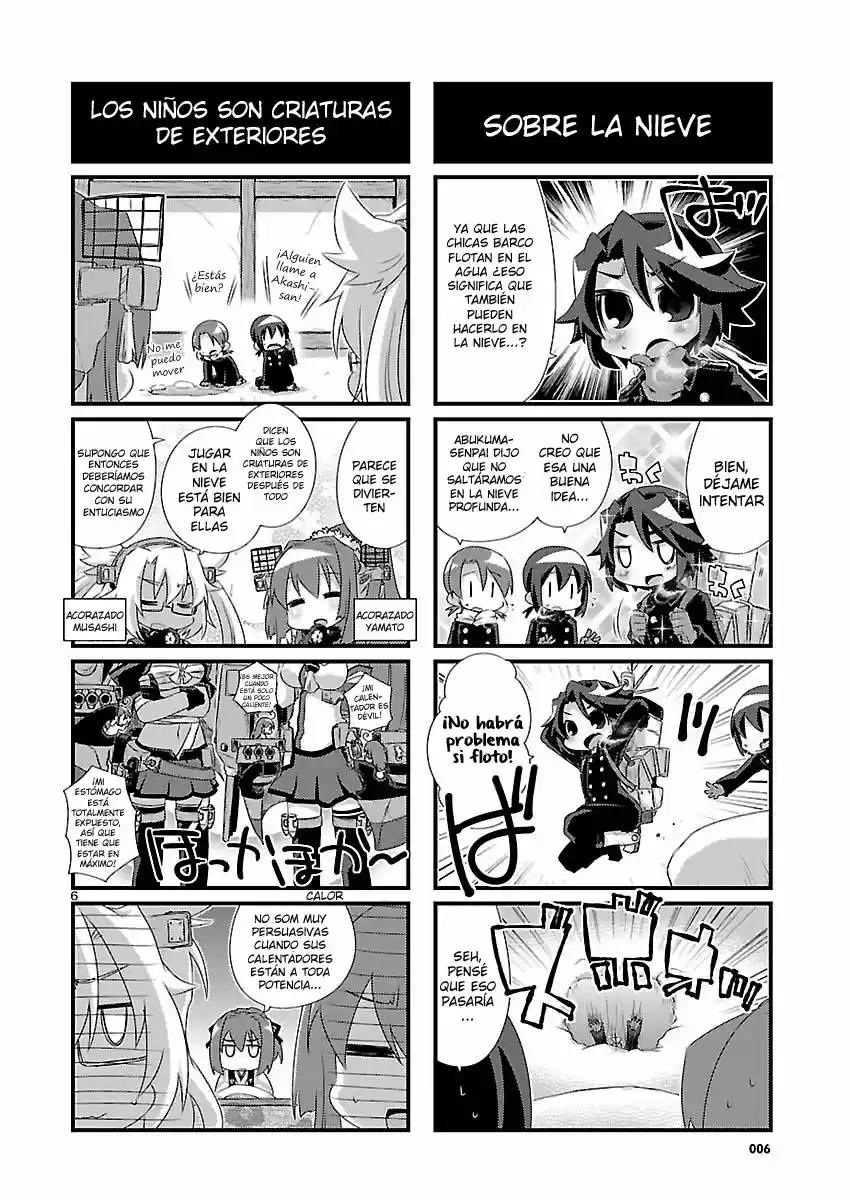 Kantai Collection 4-koma Comic: Fubuki- Ganbarimasu! (2013) - Capítulo 72 - Página 6 - LectorTMOo