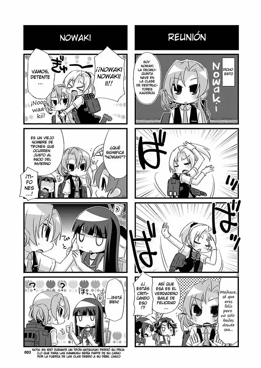 Kantai Collection 4-koma Comic: Fubuki- Ganbarimasu! (2013) - Capítulo 74 - Página 3 - LectorTMOo
