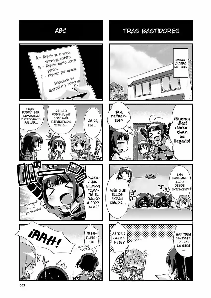 Kantai Collection 4-koma Comic: Fubuki- Ganbarimasu! (2013) - Capítulo 75 - Página 3 - LectorTMOo