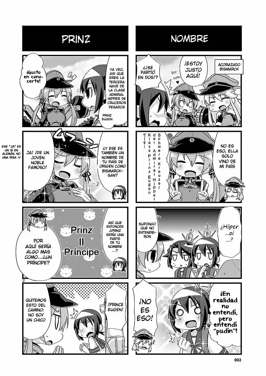 Kantai Collection 4-koma Comic: Fubuki- Ganbarimasu! (2013) - Capítulo 77 - Página 2 - LectorTMOo