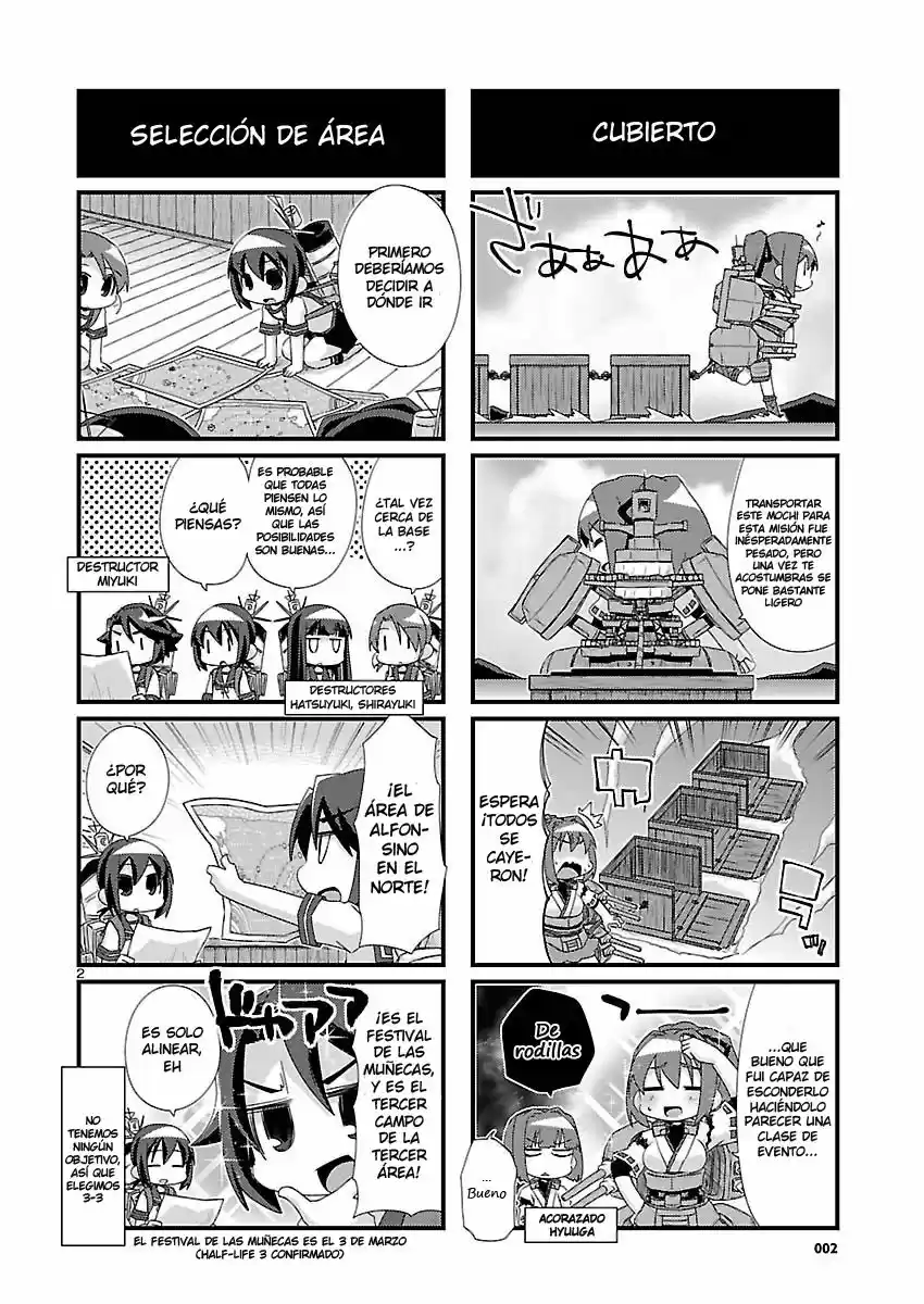 Kantai Collection 4-koma Comic: Fubuki- Ganbarimasu! (2013) - Capítulo 78 - Página 2 - LectorTMOo