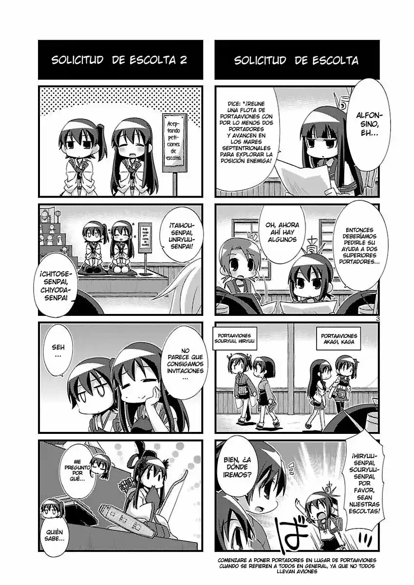 Kantai Collection 4-koma Comic: Fubuki- Ganbarimasu! (2013) - Capítulo 78 - Página 3 - LectorTMOo