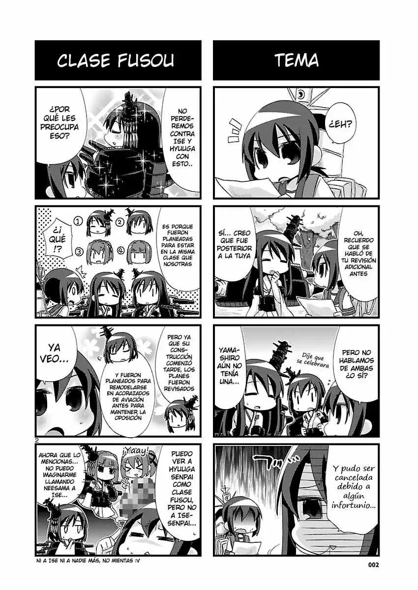 Kantai Collection 4-koma Comic: Fubuki- Ganbarimasu! (2013) - Capítulo 79 - Página 2 - LectorTMOo