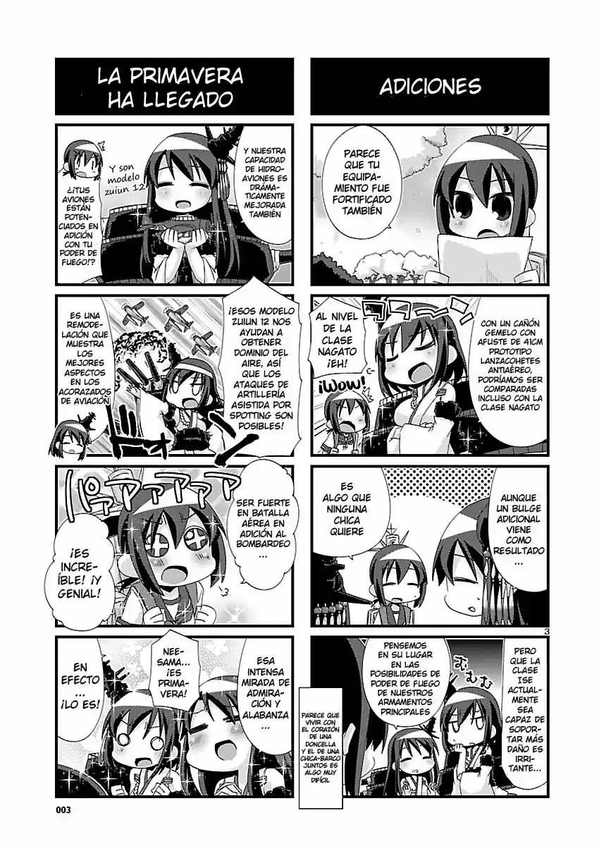 Kantai Collection 4-koma Comic: Fubuki- Ganbarimasu! (2013) - Capítulo 79 - Página 3 - LectorTMOo
