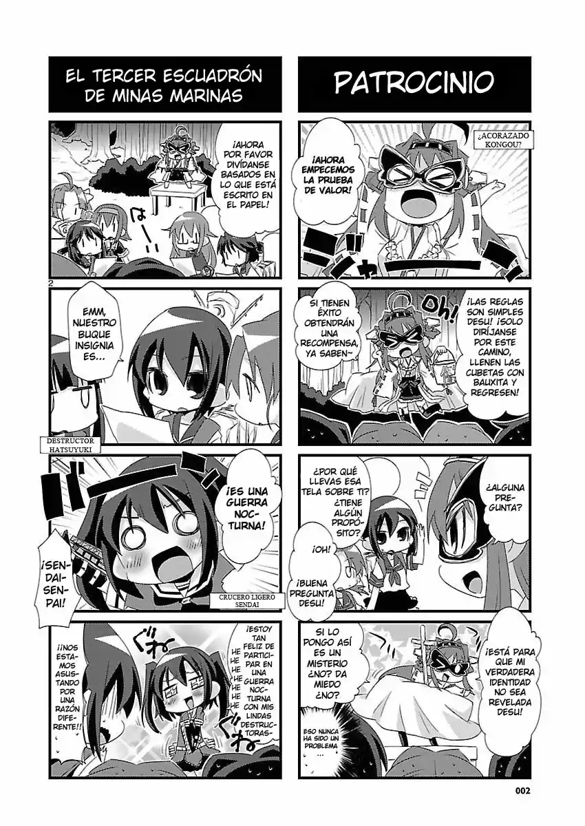 Kantai Collection 4-koma Comic: Fubuki- Ganbarimasu! (2013) - Capítulo 8 - Página 2 - LectorTMOo