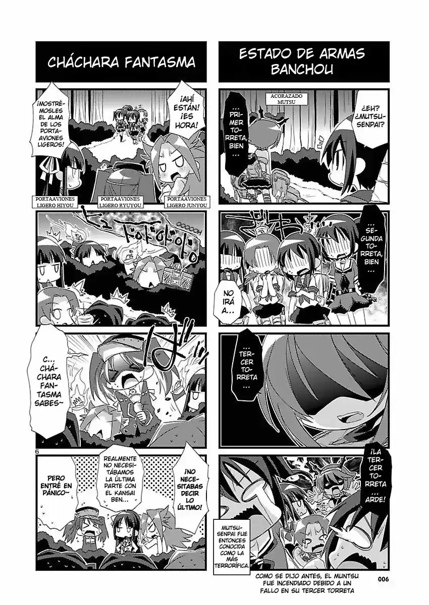 Kantai Collection 4-koma Comic: Fubuki- Ganbarimasu! (2013) - Capítulo 8 - Página 6 - LectorTMOo