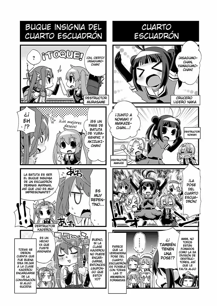 Kantai Collection 4-koma Comic: Fubuki- Ganbarimasu! (2013) - Capítulo 80 - Página 3 - LectorTMOo