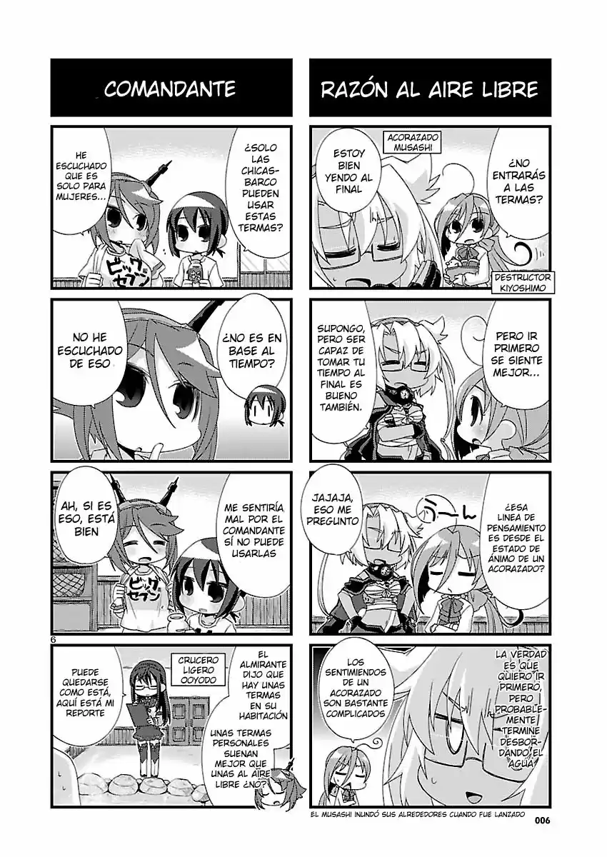 Kantai Collection 4-koma Comic: Fubuki- Ganbarimasu! (2013) - Capítulo 81 - Página 6 - LectorTMOo