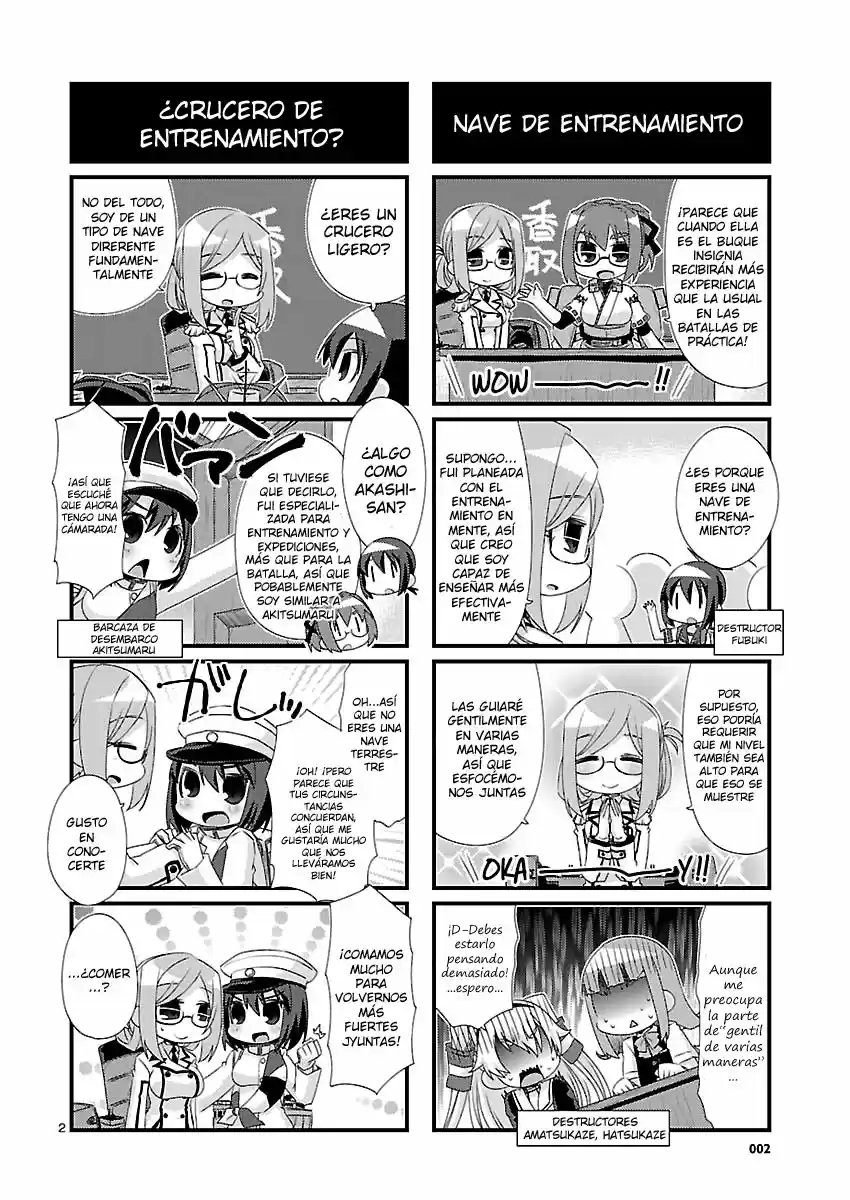 Kantai Collection 4-koma Comic: Fubuki- Ganbarimasu! (2013) - Capítulo 82 - Página 2 - LectorTMOo