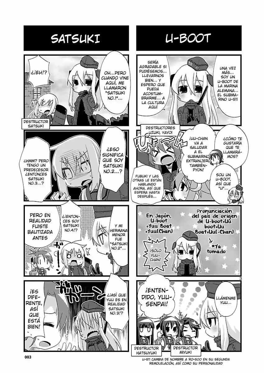 Kantai Collection 4-koma Comic: Fubuki- Ganbarimasu! (2013) - Capítulo 83 - Página 3 - LectorTMOo
