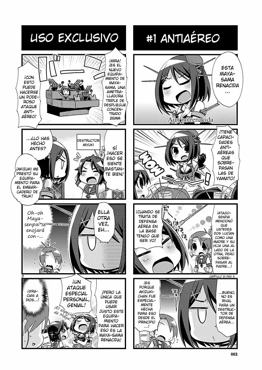 Kantai Collection 4-koma Comic: Fubuki- Ganbarimasu! (2013) - Capítulo 84 - Página 2 - LectorTMOo
