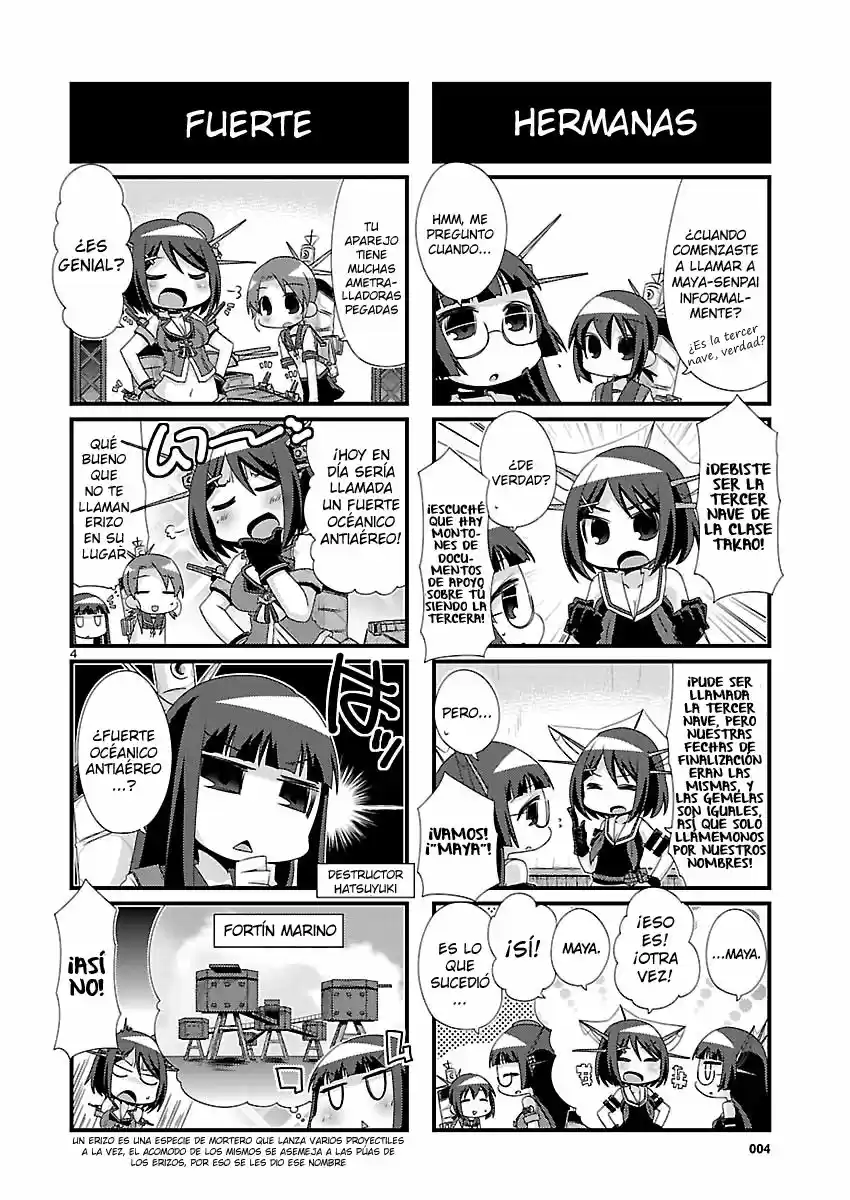 Kantai Collection 4-koma Comic: Fubuki- Ganbarimasu! (2013) - Capítulo 84 - Página 4 - LectorTMOo
