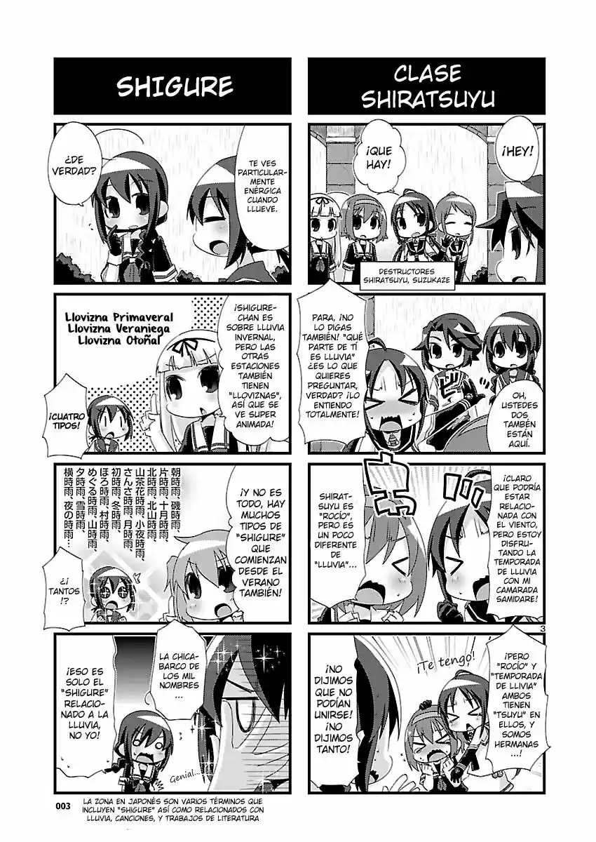 Kantai Collection 4-koma Comic: Fubuki- Ganbarimasu! (2013) - Capítulo 86 - Página 3 - LectorTMOo