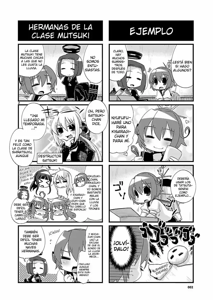 Kantai Collection 4-koma Comic: Fubuki- Ganbarimasu! (2013) - Capítulo 87 - Página 2 - LectorTMOo