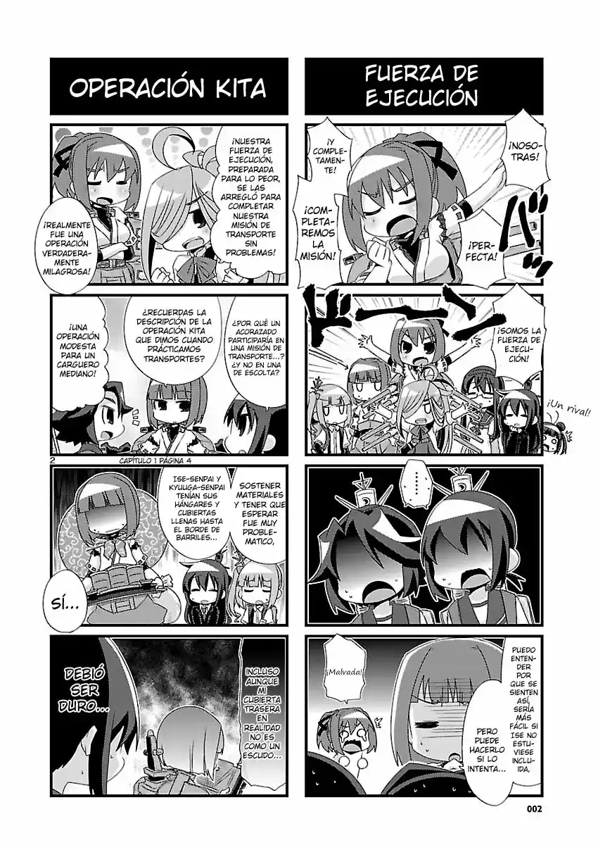 Kantai Collection 4-koma Comic: Fubuki- Ganbarimasu! (2013) - Capítulo 89 - Página 2 - LectorTMOo