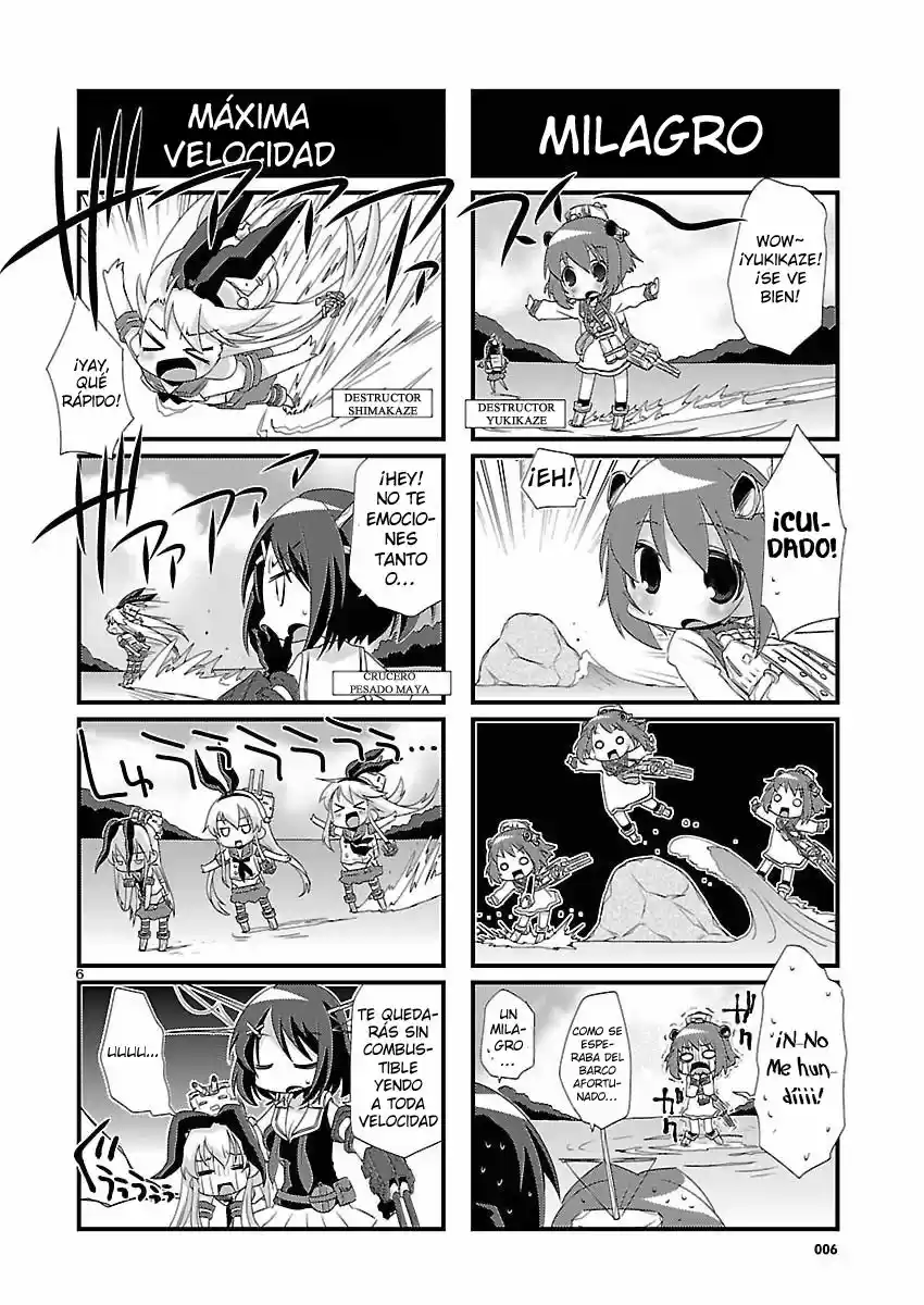 Kantai Collection 4-koma Comic: Fubuki- Ganbarimasu! (2013) - Capítulo 9 - Página 6 - LectorTMOo