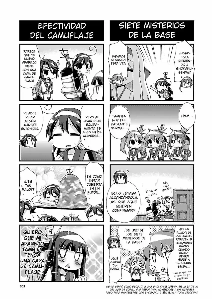 Kantai Collection 4-koma Comic: Fubuki- Ganbarimasu! (2013) - Capítulo 90 - Página 3 - LectorTMOo
