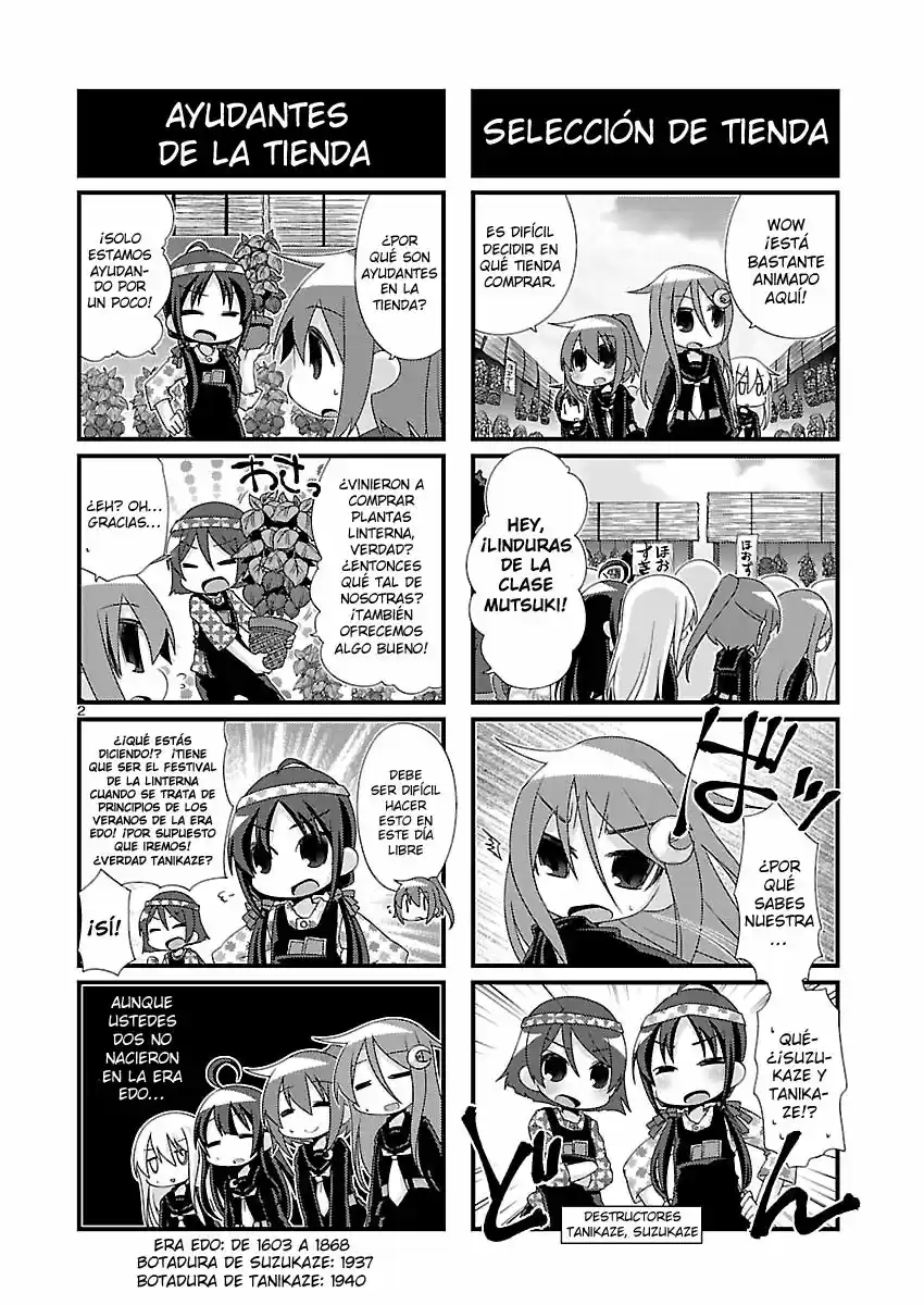 Kantai Collection 4-koma Comic: Fubuki- Ganbarimasu! (2013) - Capítulo 91 - Página 2 - LectorTMOo