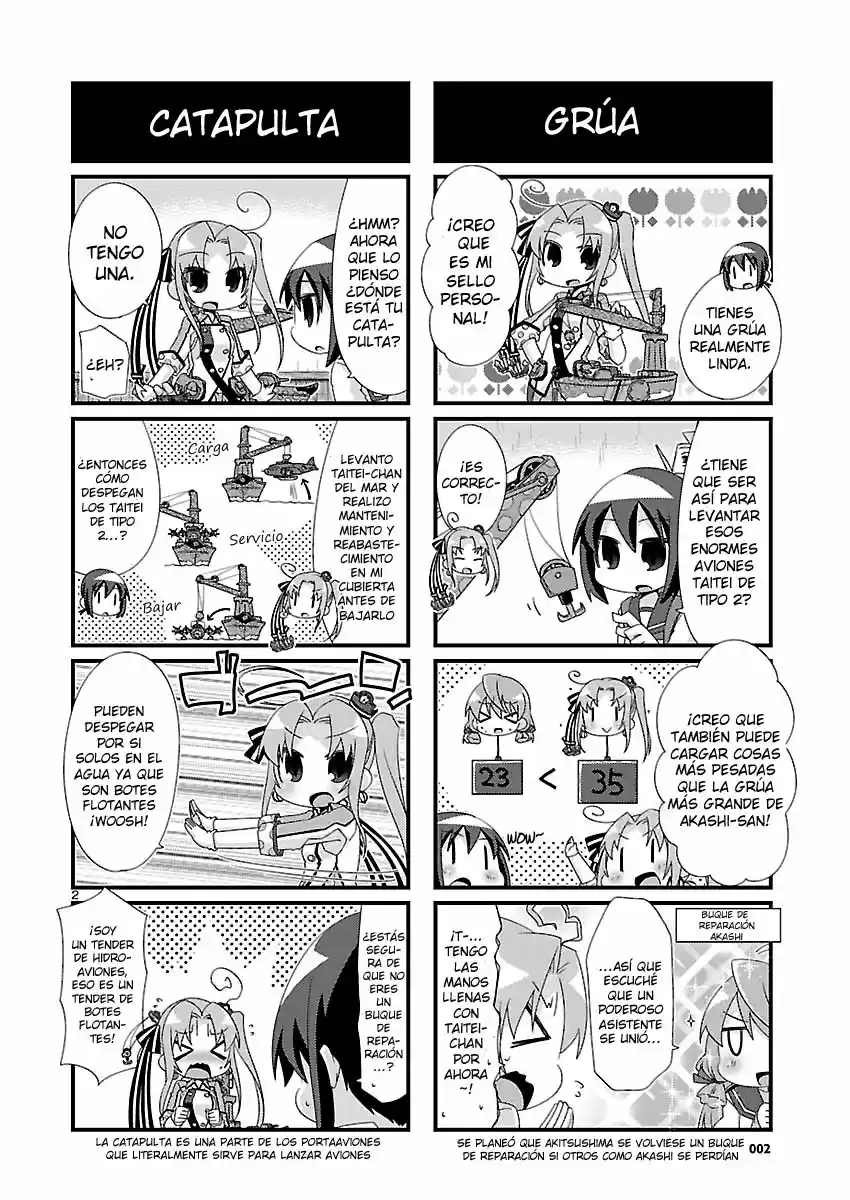 Kantai Collection 4-koma Comic: Fubuki- Ganbarimasu! (2013) - Capítulo 92 - Página 2 - LectorTMOo
