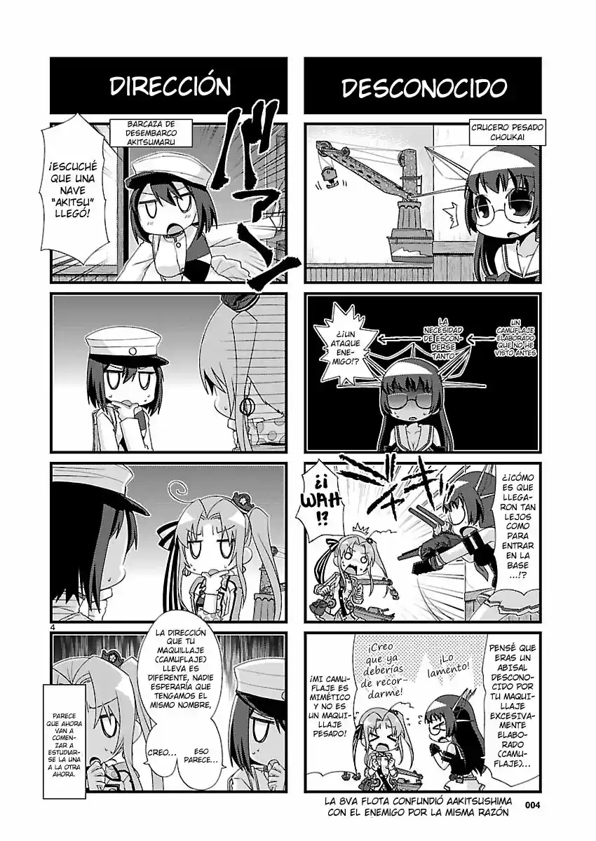 Kantai Collection 4-koma Comic: Fubuki- Ganbarimasu! (2013) - Capítulo 92 - Página 4 - LectorTMOo