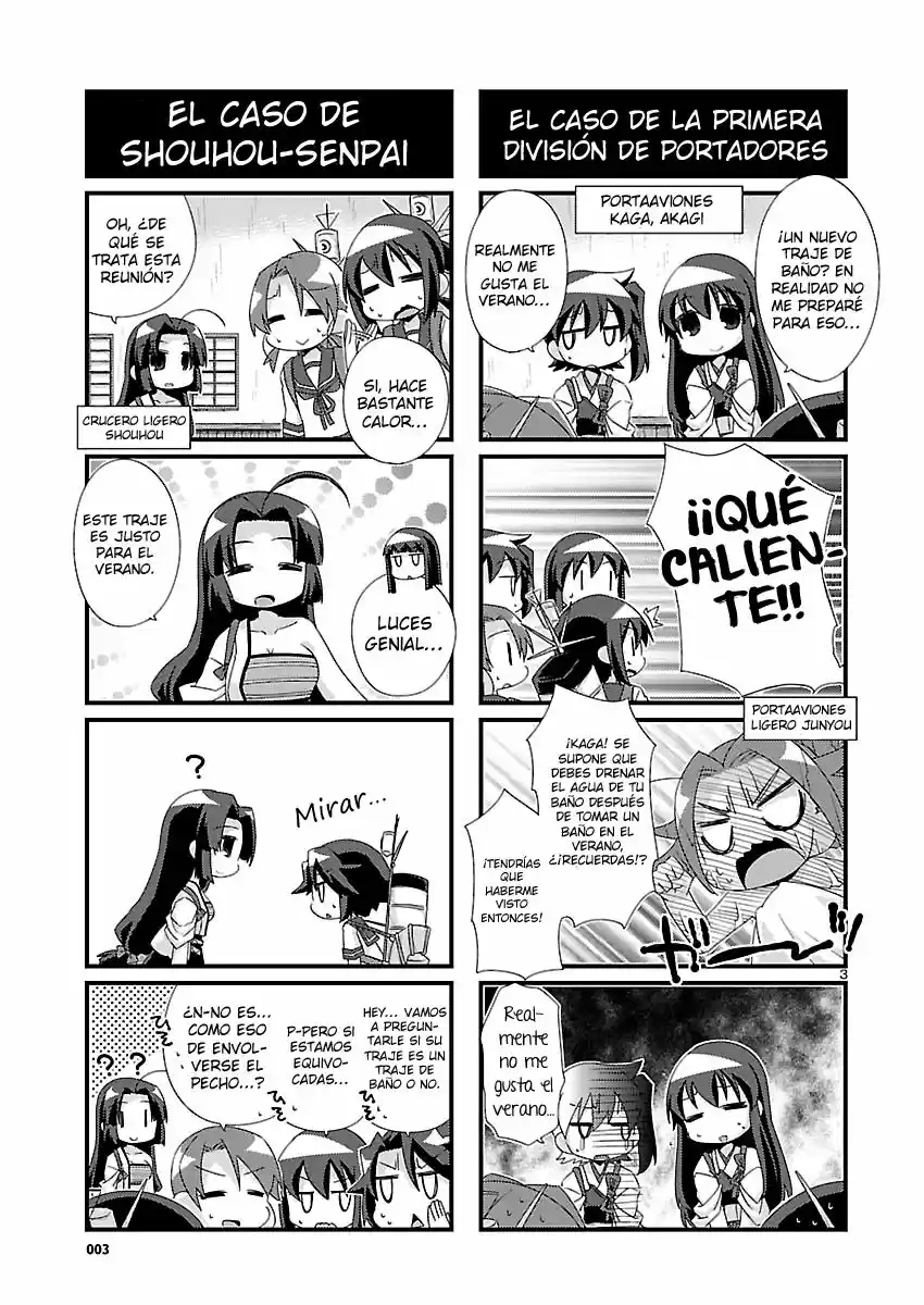 Kantai Collection 4-koma Comic: Fubuki- Ganbarimasu! (2013) - Capítulo 93 - Página 3 - LectorTMOo