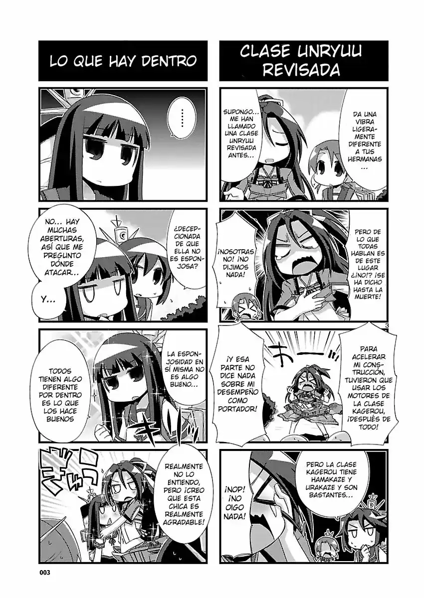 Kantai Collection 4-koma Comic: Fubuki- Ganbarimasu! (2013) - Capítulo 94 - Página 3 - LectorTMOo