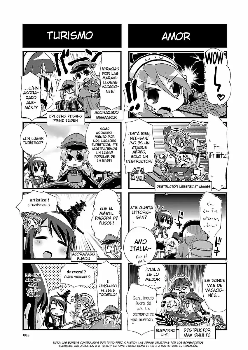 Kantai Collection 4-koma Comic: Fubuki- Ganbarimasu! (2013) - Capítulo 95 - Página 5 - LectorTMOo