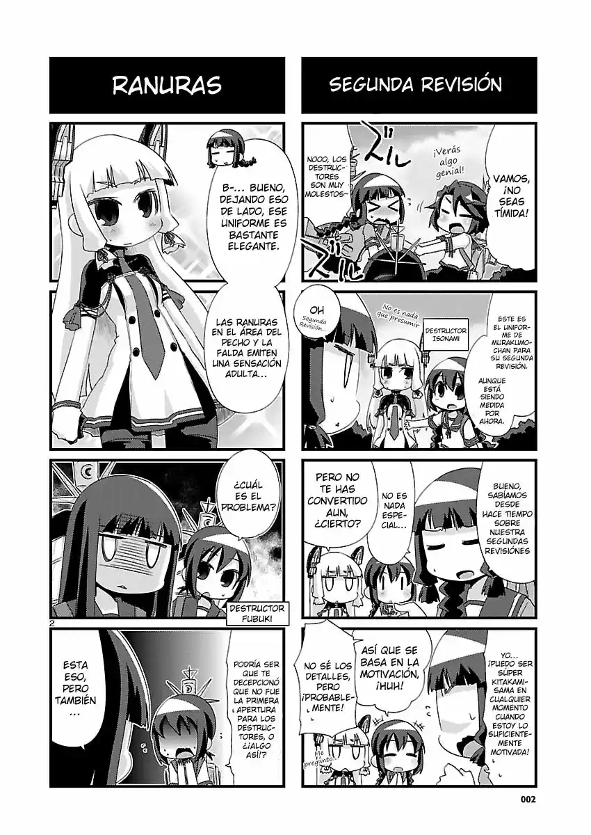 Kantai Collection 4-koma Comic: Fubuki- Ganbarimasu! (2013) - Capítulo 96 - Página 2 - LectorTMOo