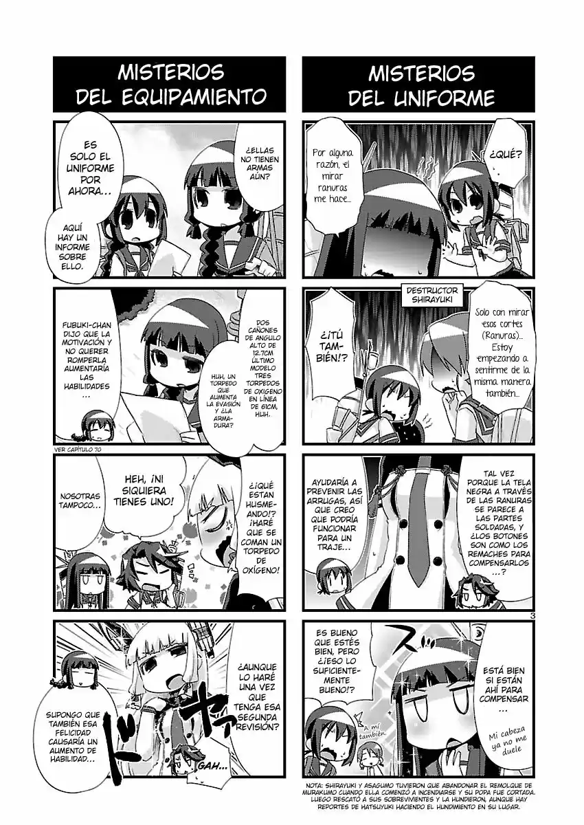 Kantai Collection 4-koma Comic: Fubuki- Ganbarimasu! (2013) - Capítulo 96 - Página 3 - LectorTMOo