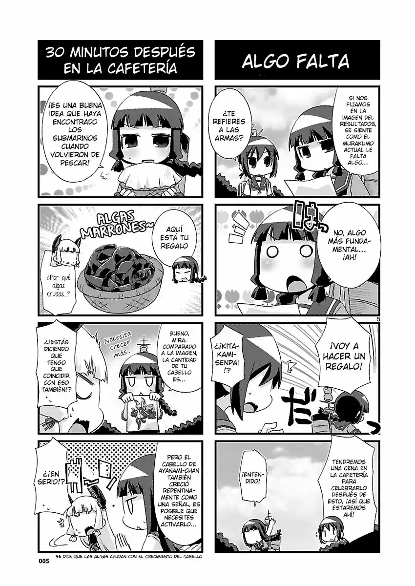 Kantai Collection 4-koma Comic: Fubuki- Ganbarimasu! (2013) - Capítulo 96 - Página 5 - LectorTMOo