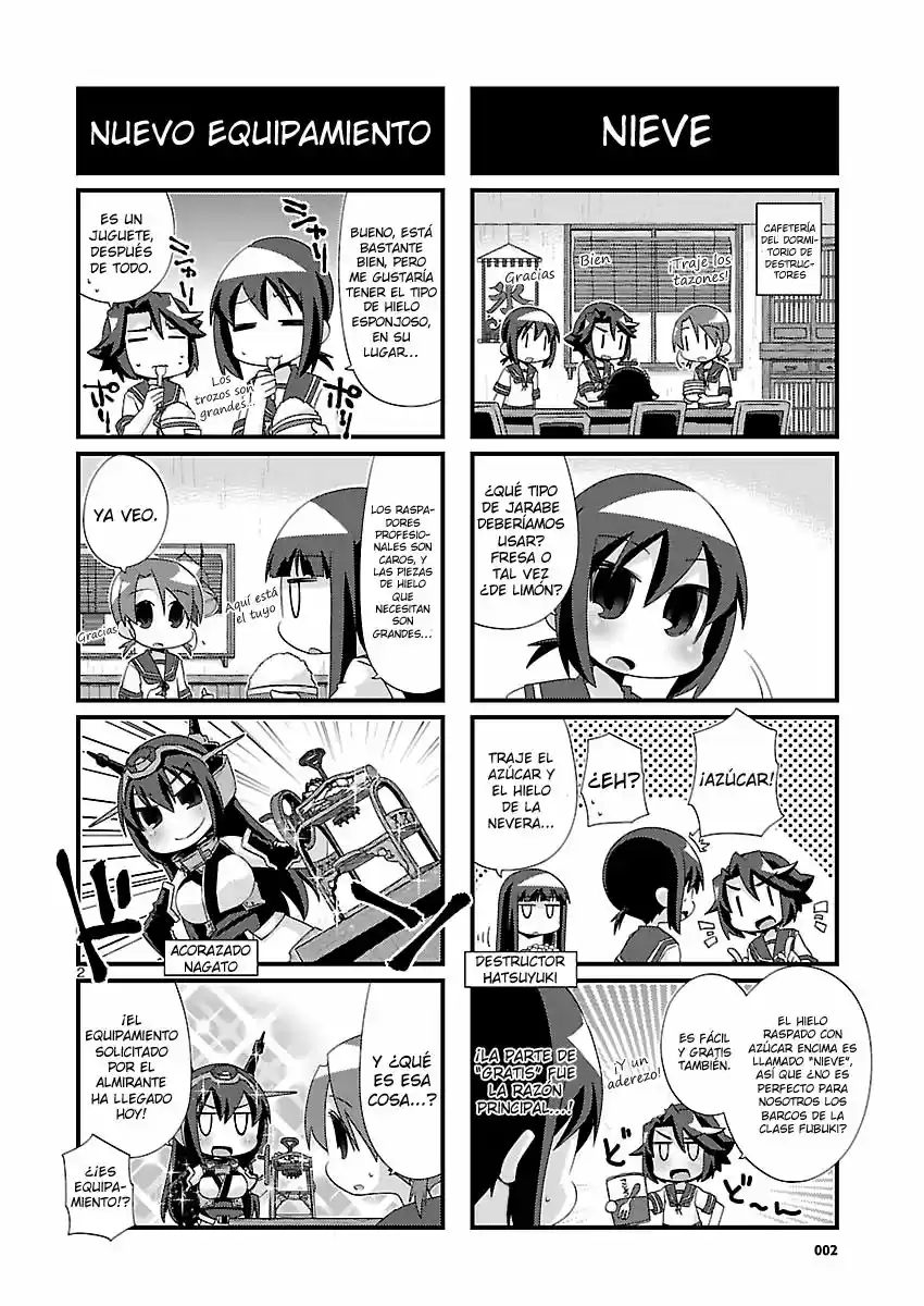 Kantai Collection 4-koma Comic: Fubuki- Ganbarimasu! (2013) - Capítulo 97 - Página 2 - LectorTMOo