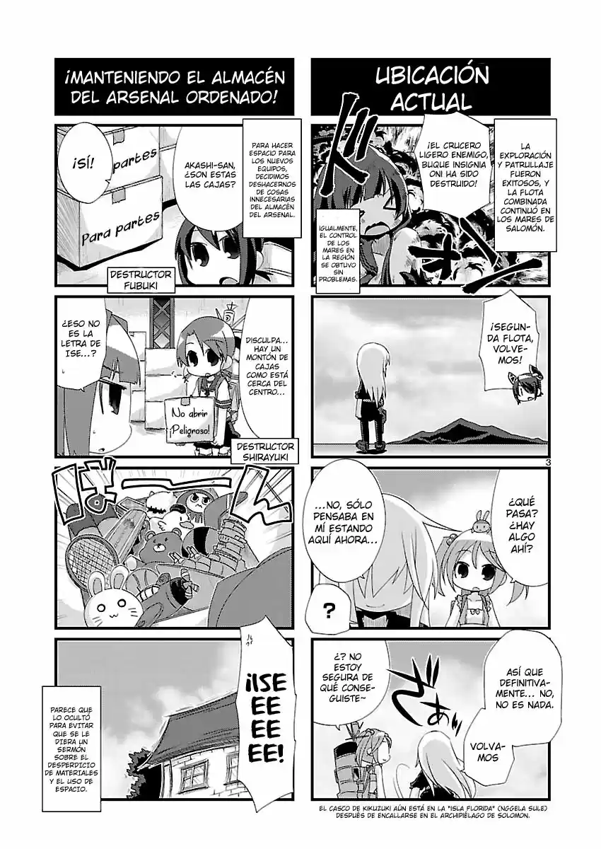 Kantai Collection 4-koma Comic: Fubuki- Ganbarimasu! (2013) - Capítulo 98 - Página 3 - LectorTMOo