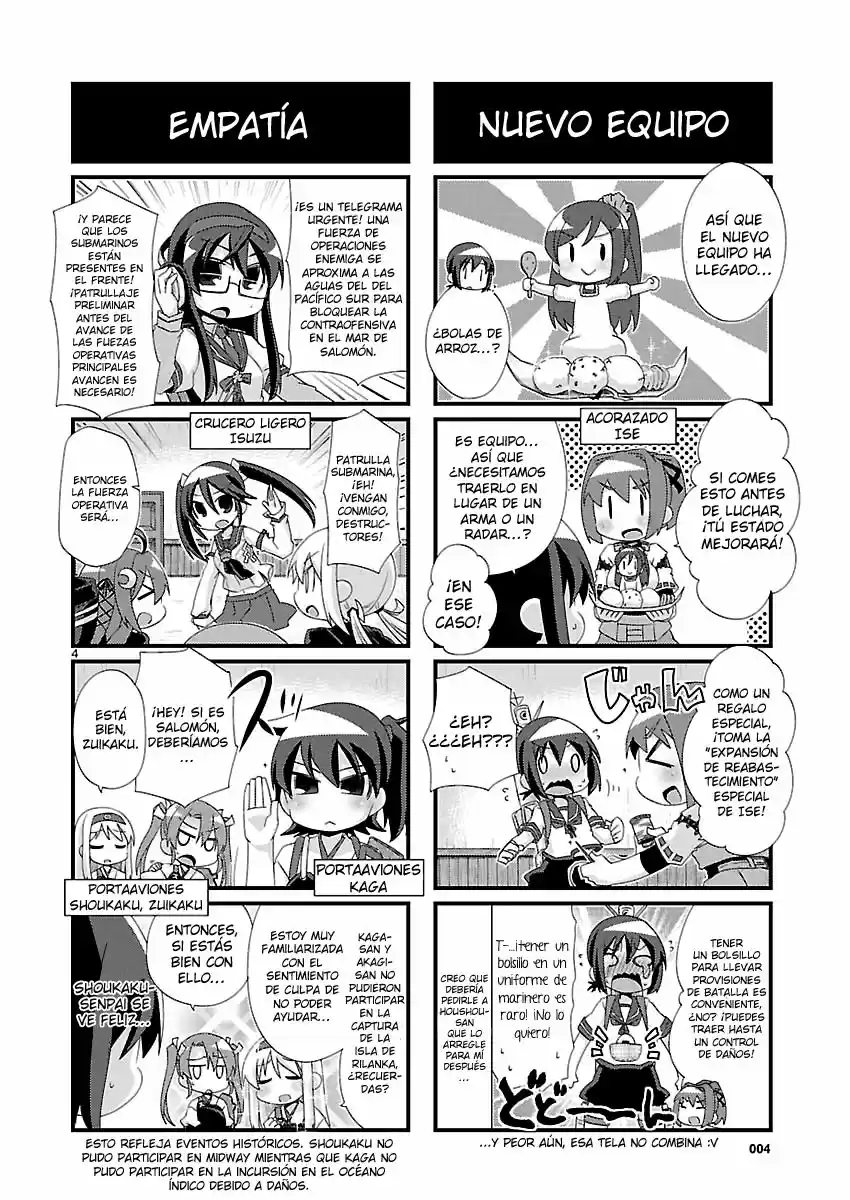 Kantai Collection 4-koma Comic: Fubuki- Ganbarimasu! (2013) - Capítulo 98 - Página 4 - LectorTMOo