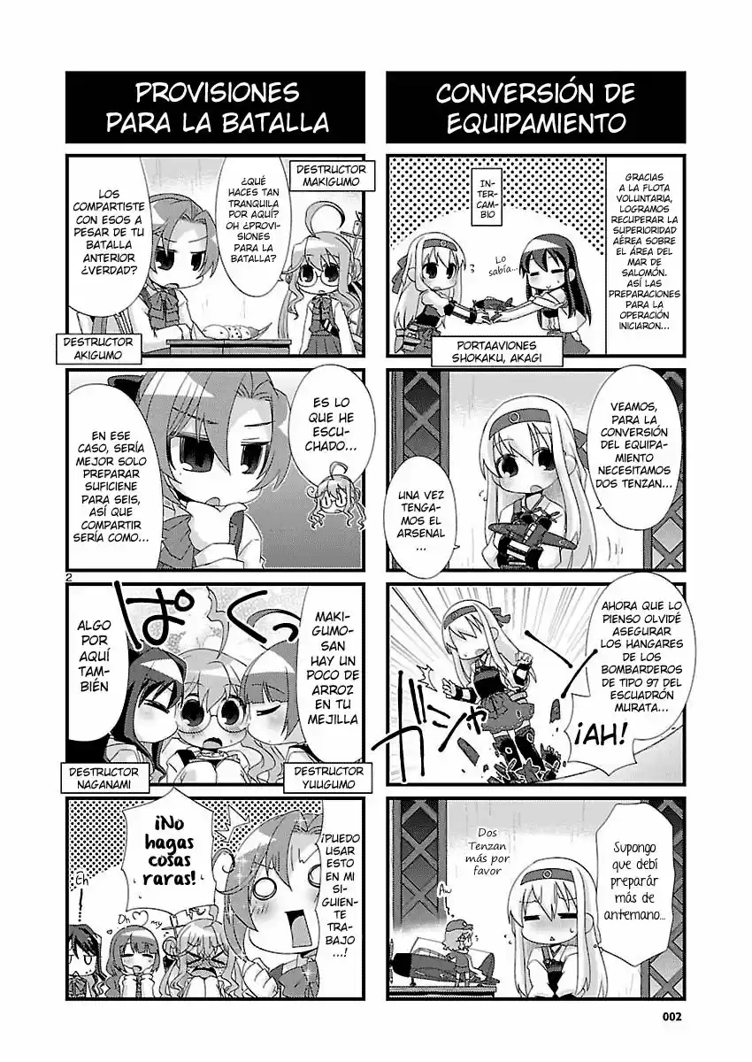 Kantai Collection 4-koma Comic: Fubuki- Ganbarimasu! (2013) - Capítulo 99 - Página 2 - LectorTMOo